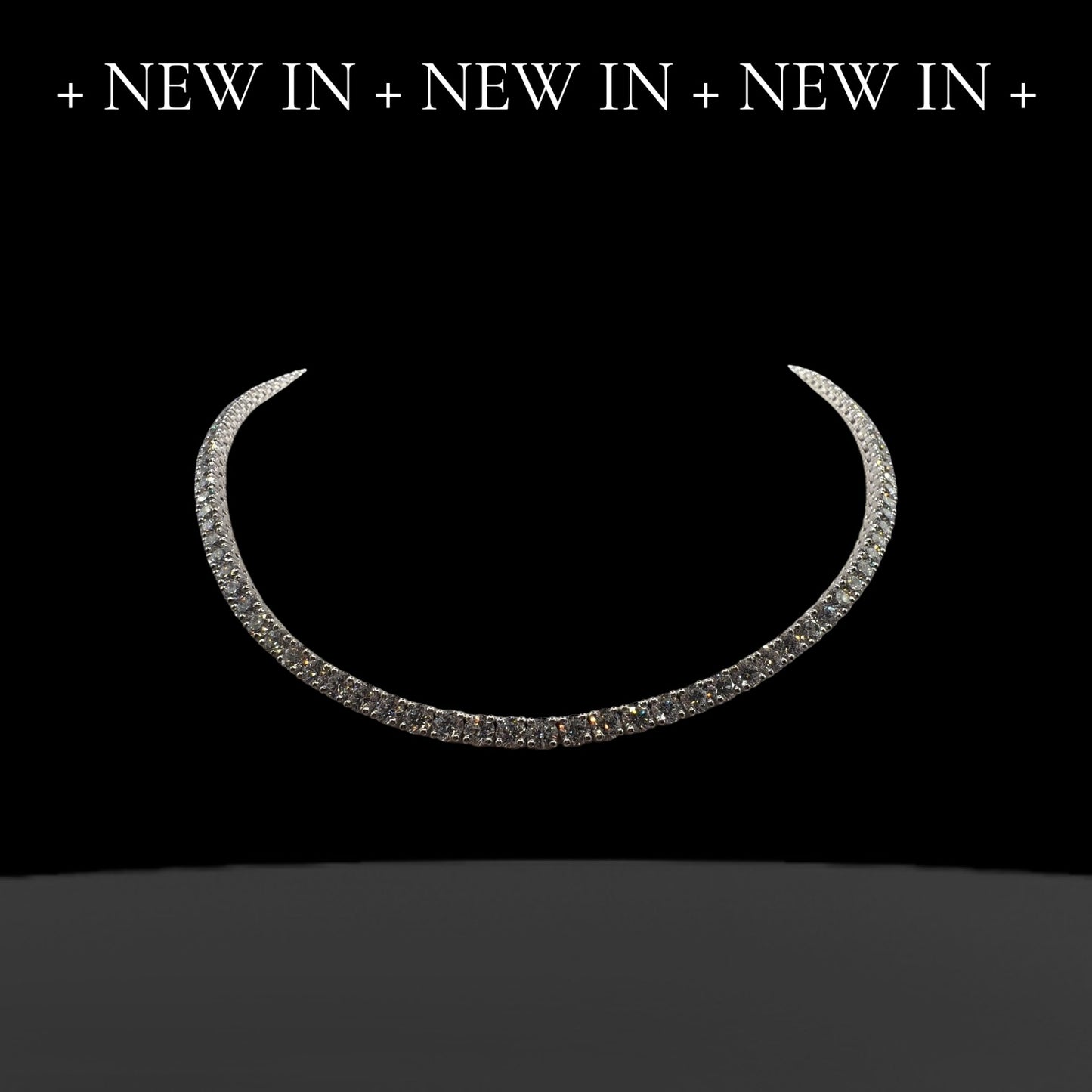 Diamond Tennis Necklace 23.94 Carats