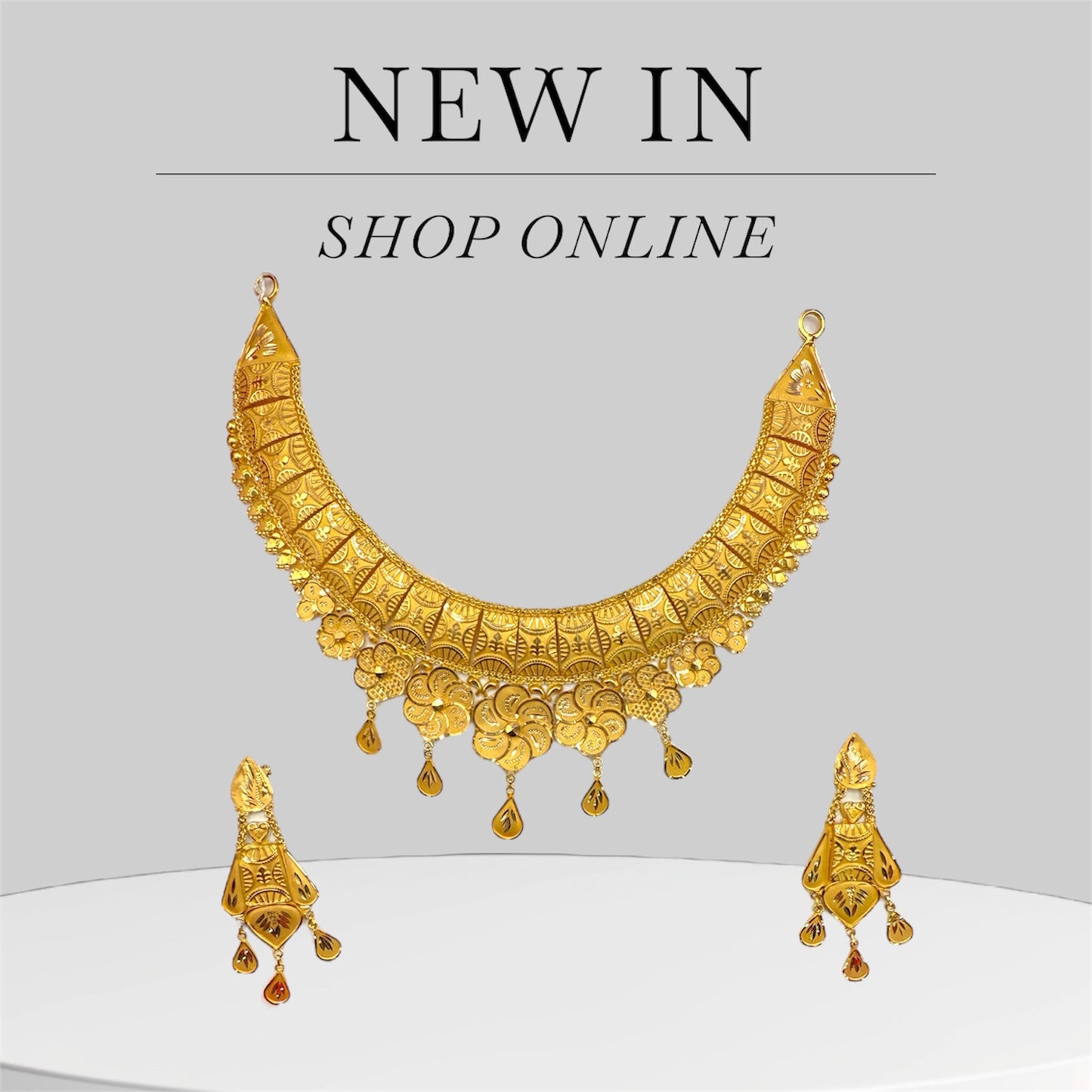 22ct Dye Necklace Set