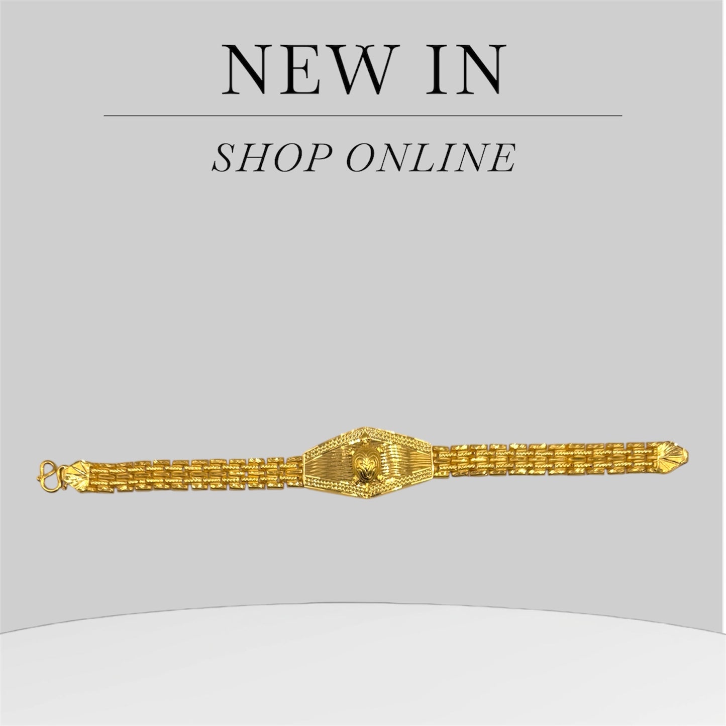 22Ct Turtle Design Bracelet