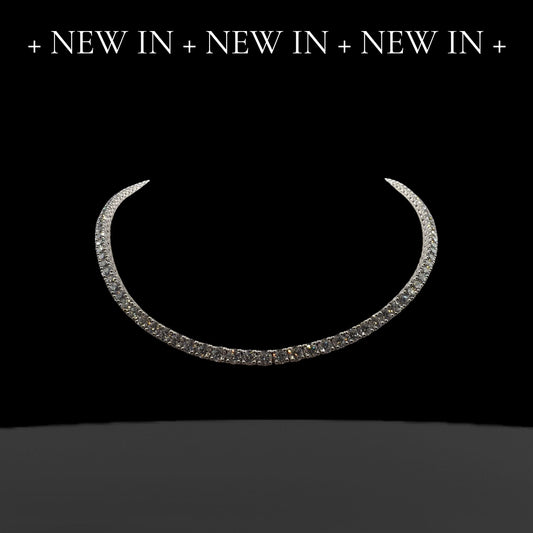 Diamond Tennis Necklace 23.94 Carats