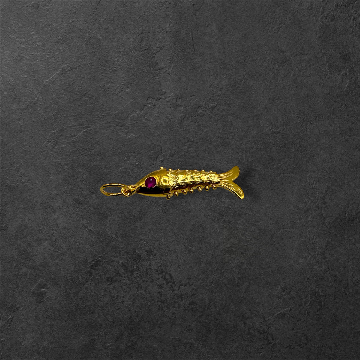 22Ct Goldfish Pendant