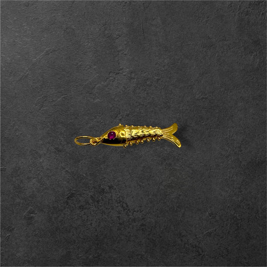 22Ct Goldfish Pendant