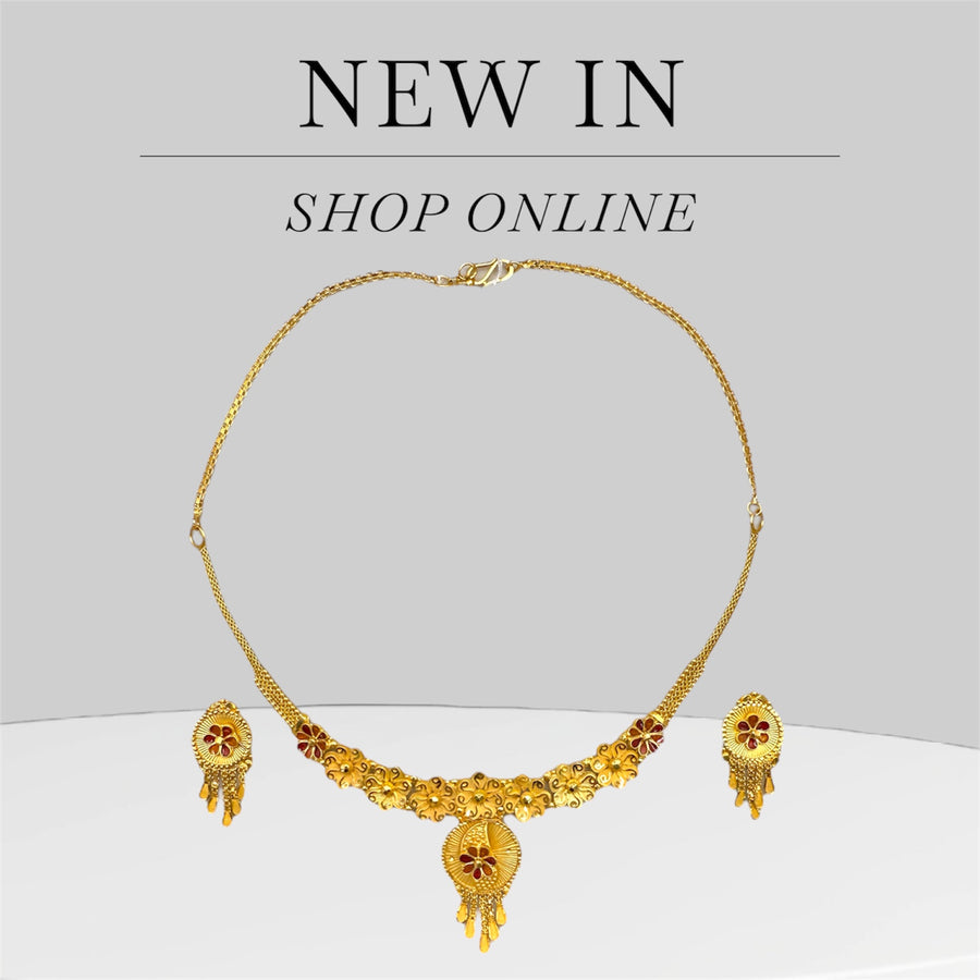 22ct Dye Necklace Set