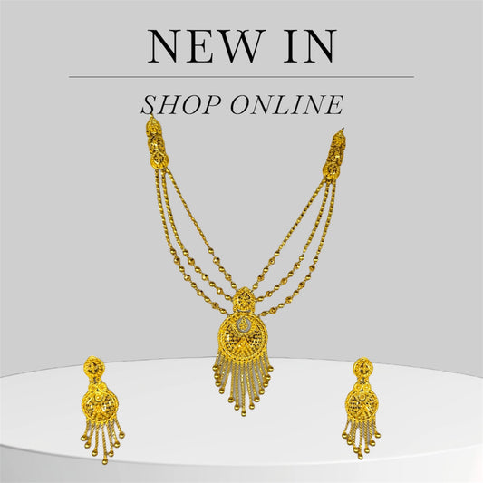 22ct Filigree Necklace Set