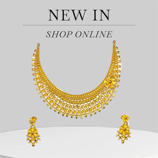 22Ct Dye Necklace Set