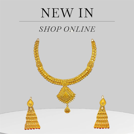 22Ct Dye Necklace Set