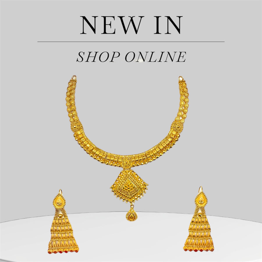 22Ct Dye Necklace Set