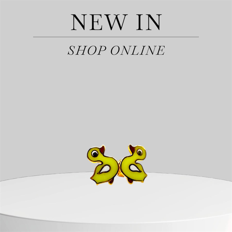 22ct Ducky Studs
