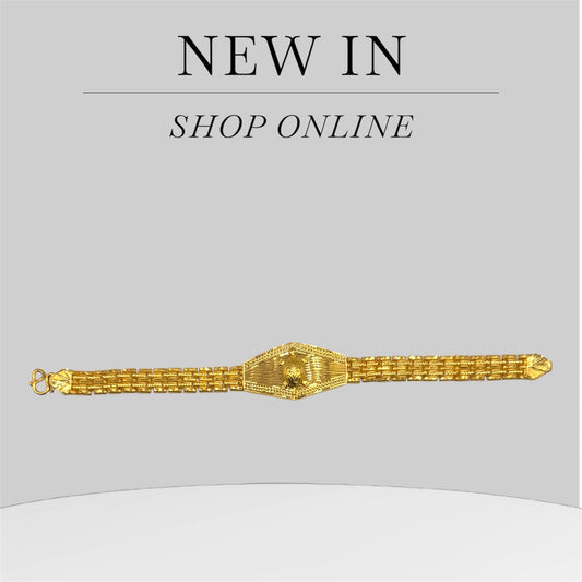 22Ct Turtle Design Bracelet