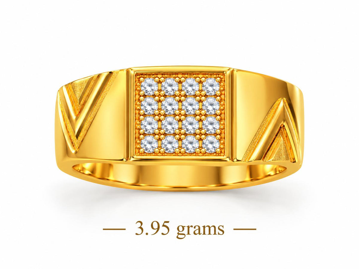 Men's Cz Ring